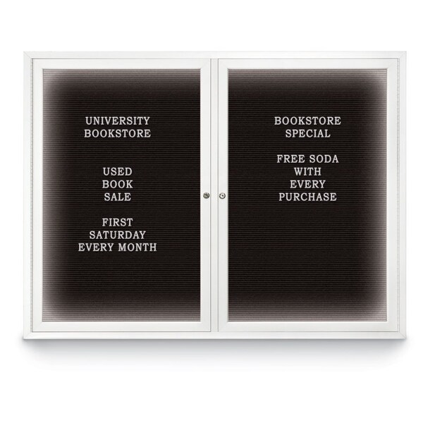 Hinge-less Radius Corkboard, 11"x13-1/2", Satin Alum Frame/Surf